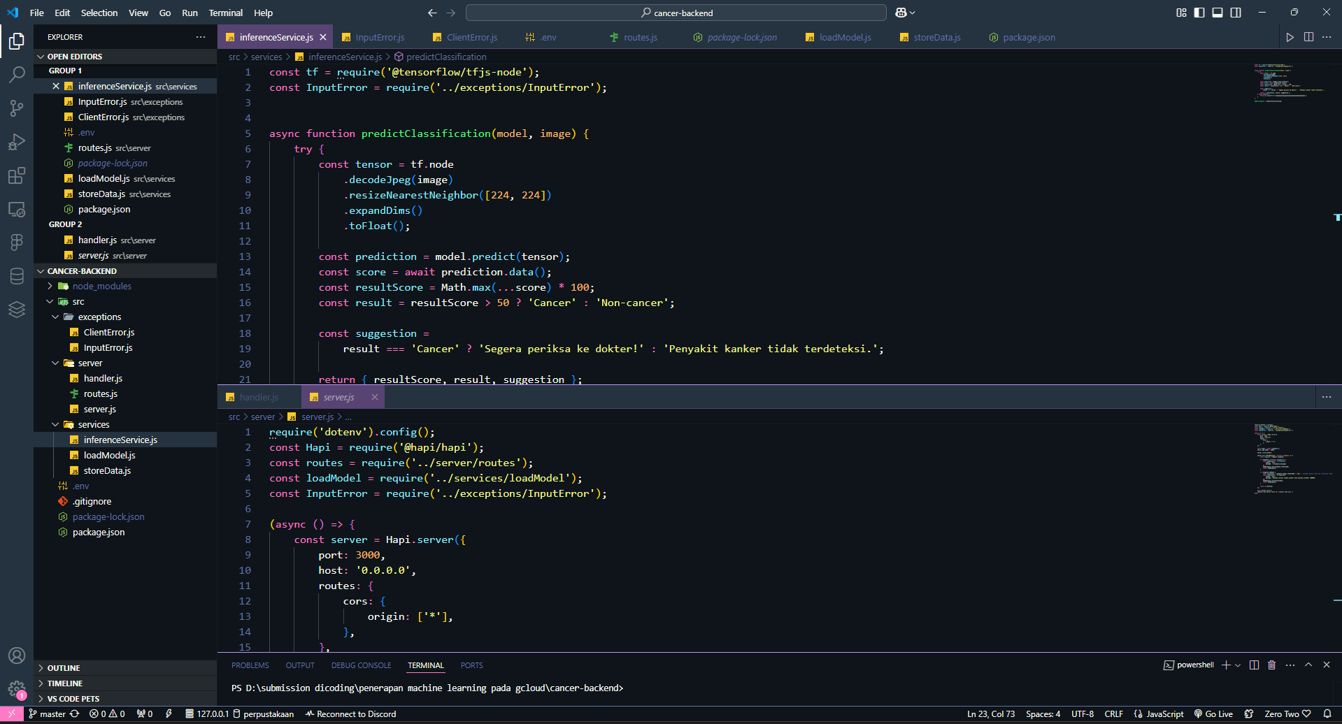 Bookshelf API